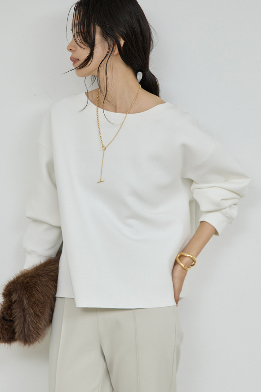 GALLARDAGALANTE(ガリャルダガランテ)｜ボートネックスウェット