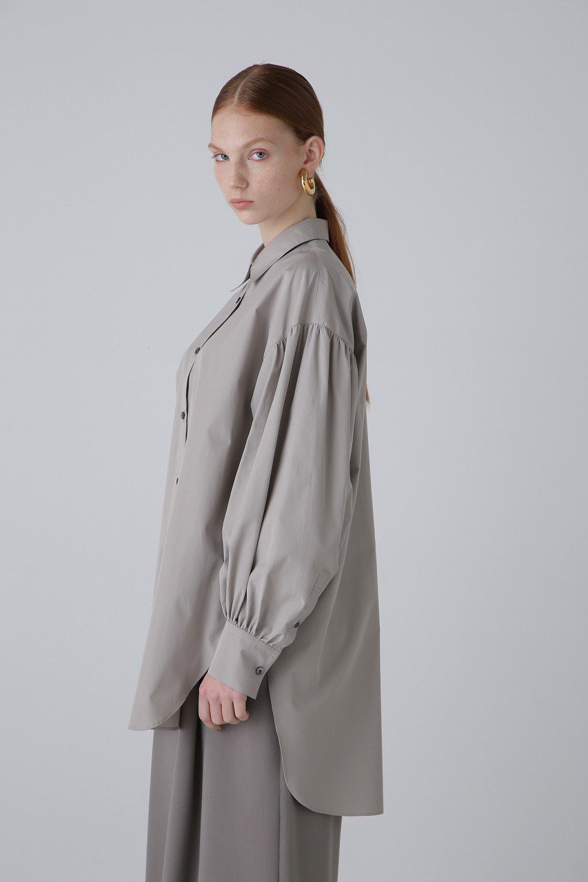 ADORE(アドーア)｜THOMAS MASON Coブロードブラウス/グレー の通販