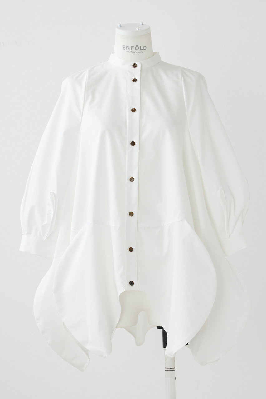 ENFOLD(エンフォルド)｜ナチュラルタイプライター Flower BL/ブラウス