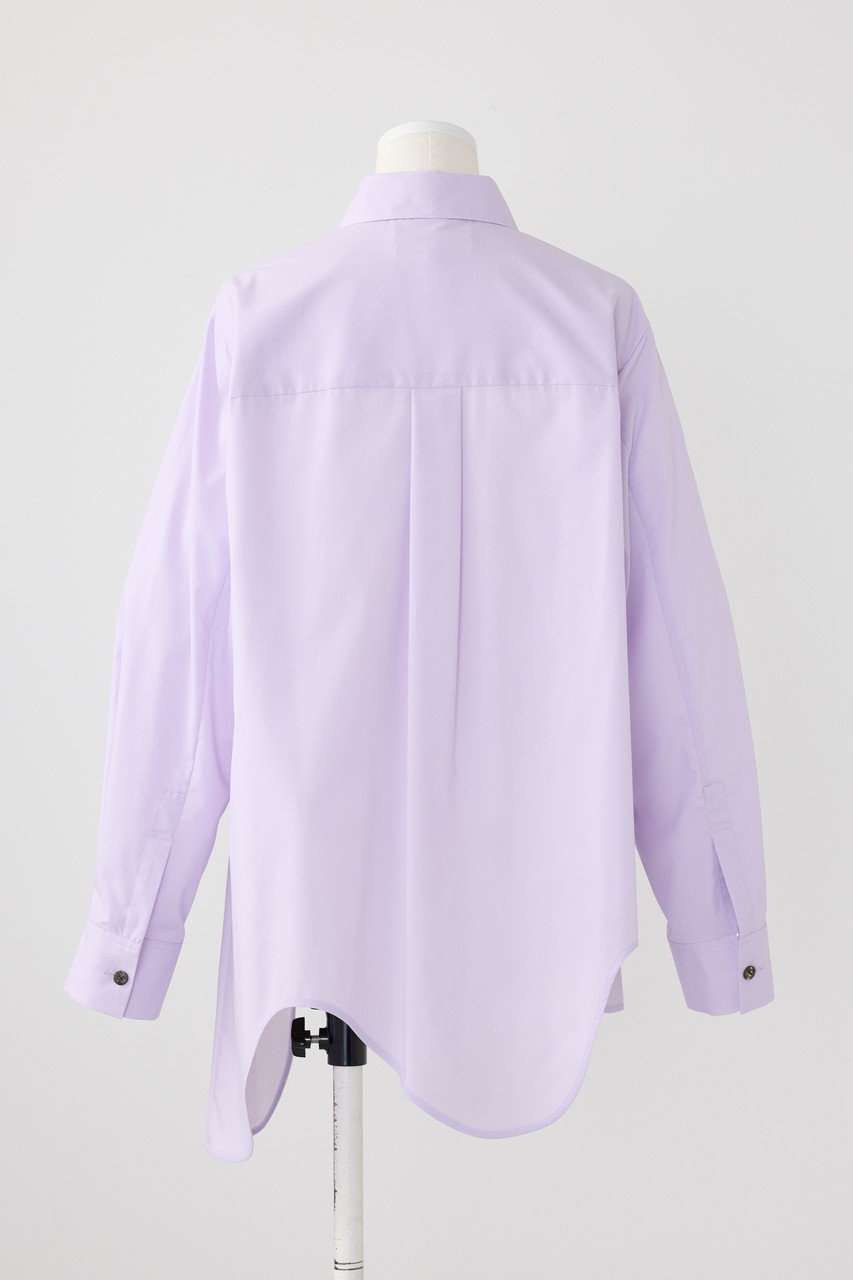 ENFOLD(エンフォルド)｜T/Cタイプライター カーブアシンメ SH/シャツ