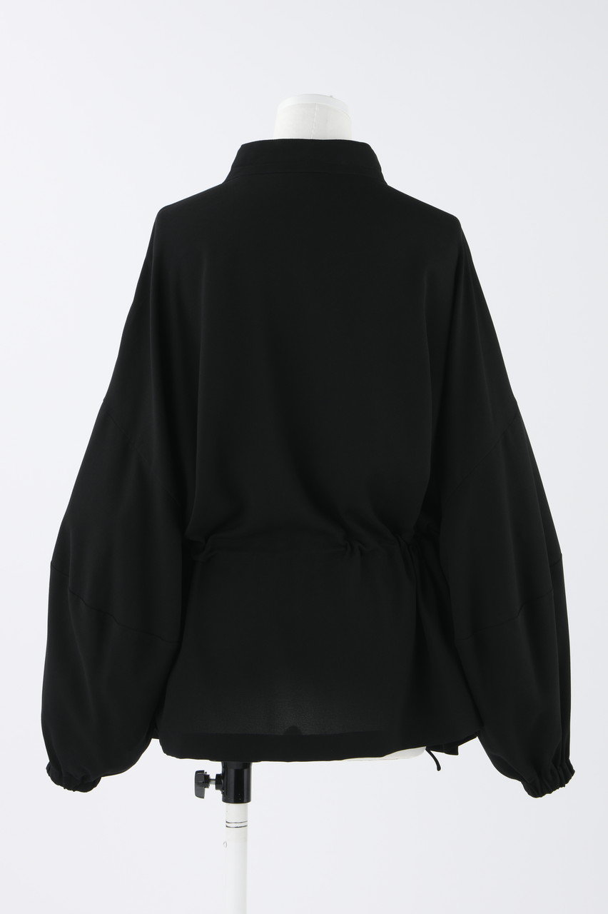 ENFOLD(エンフォルド)｜PEライトジョーゼット 2way ショートブルゾン