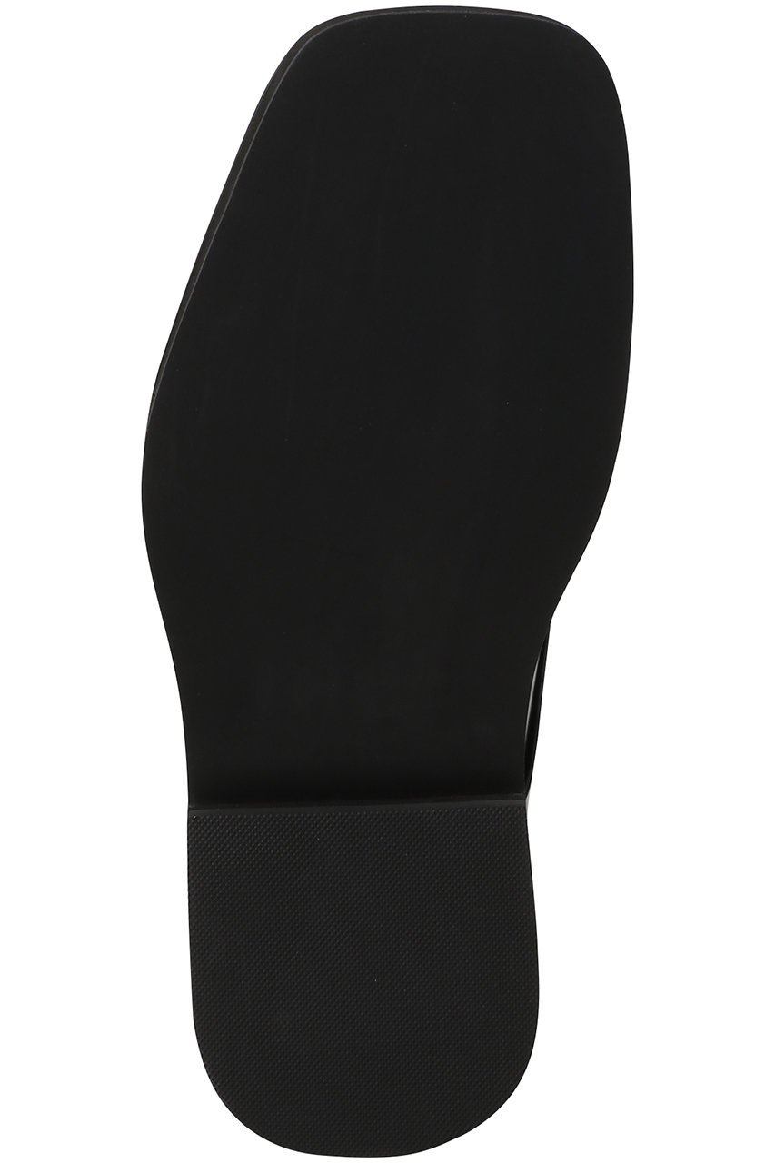 ENFOLD(エンフォルド)｜8HOLL SQUARE SHOES シューズ/ブラック の通販