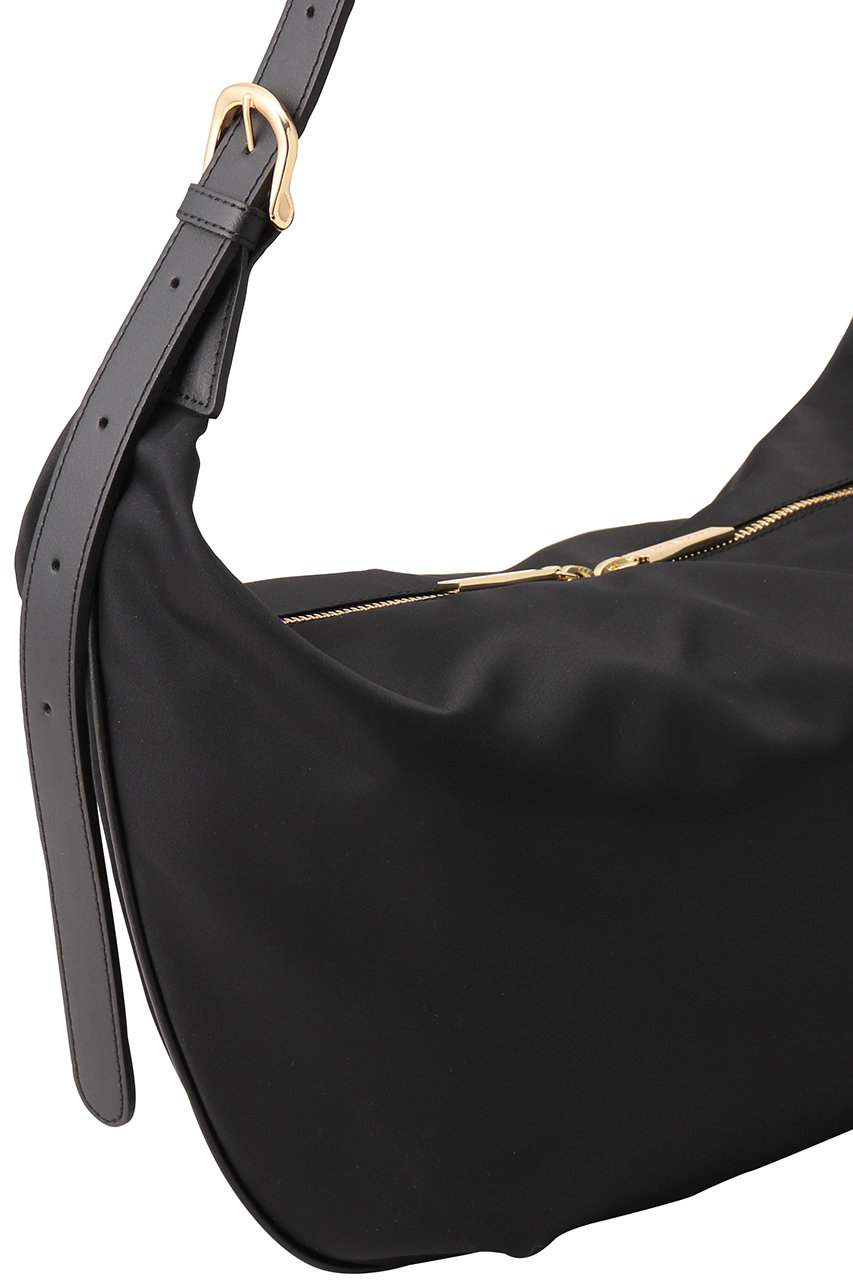 VIOLAd'ORO(ヴィオラドーロ)｜BIANCA ナイロンボディバッグ M/ブラック