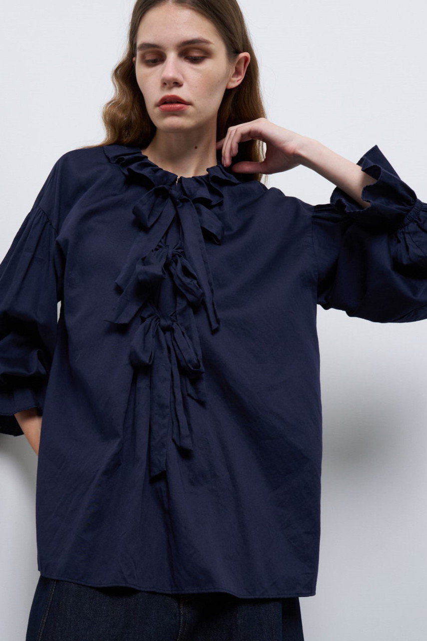 LANVIN en Bleu(ランバン オン ブルー)｜コットンサテンフロントリボン