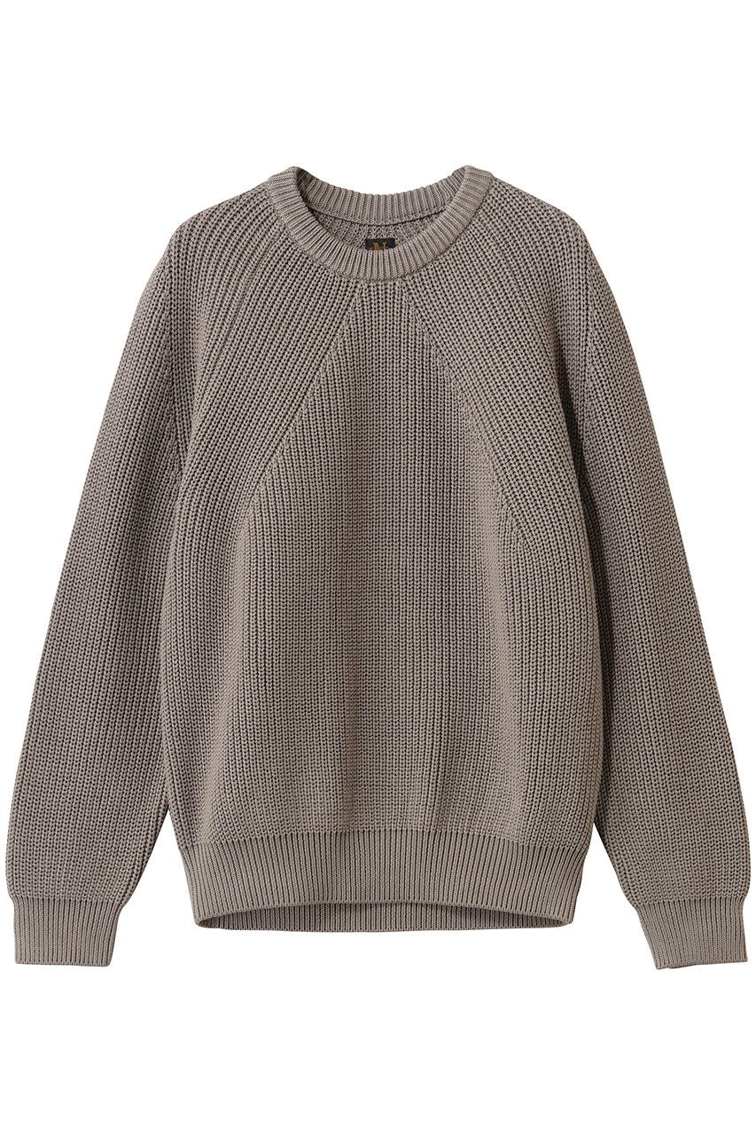 BATONER(バトナー)｜【MEN】シグネチャー クルーネック/ベージュ の