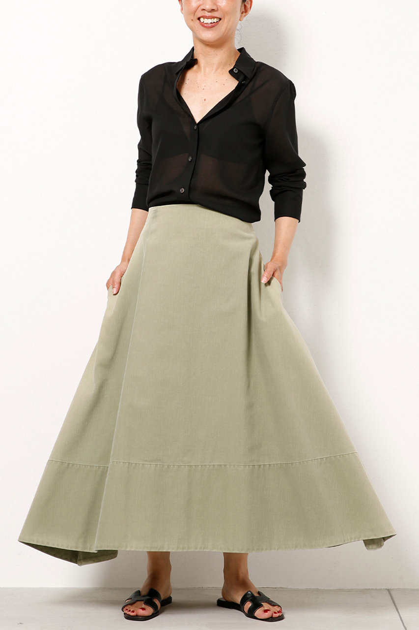 MADISONBLUE(マディソンブルー)｜MADAME LONG SHIRT W/VOILE MADAME