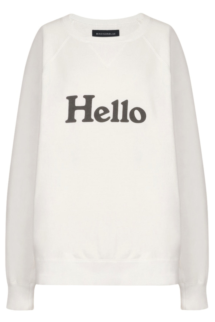 MADISONBLUE(マディソンブルー)｜HELLO SWEAT L/S URAKE DYED ロング