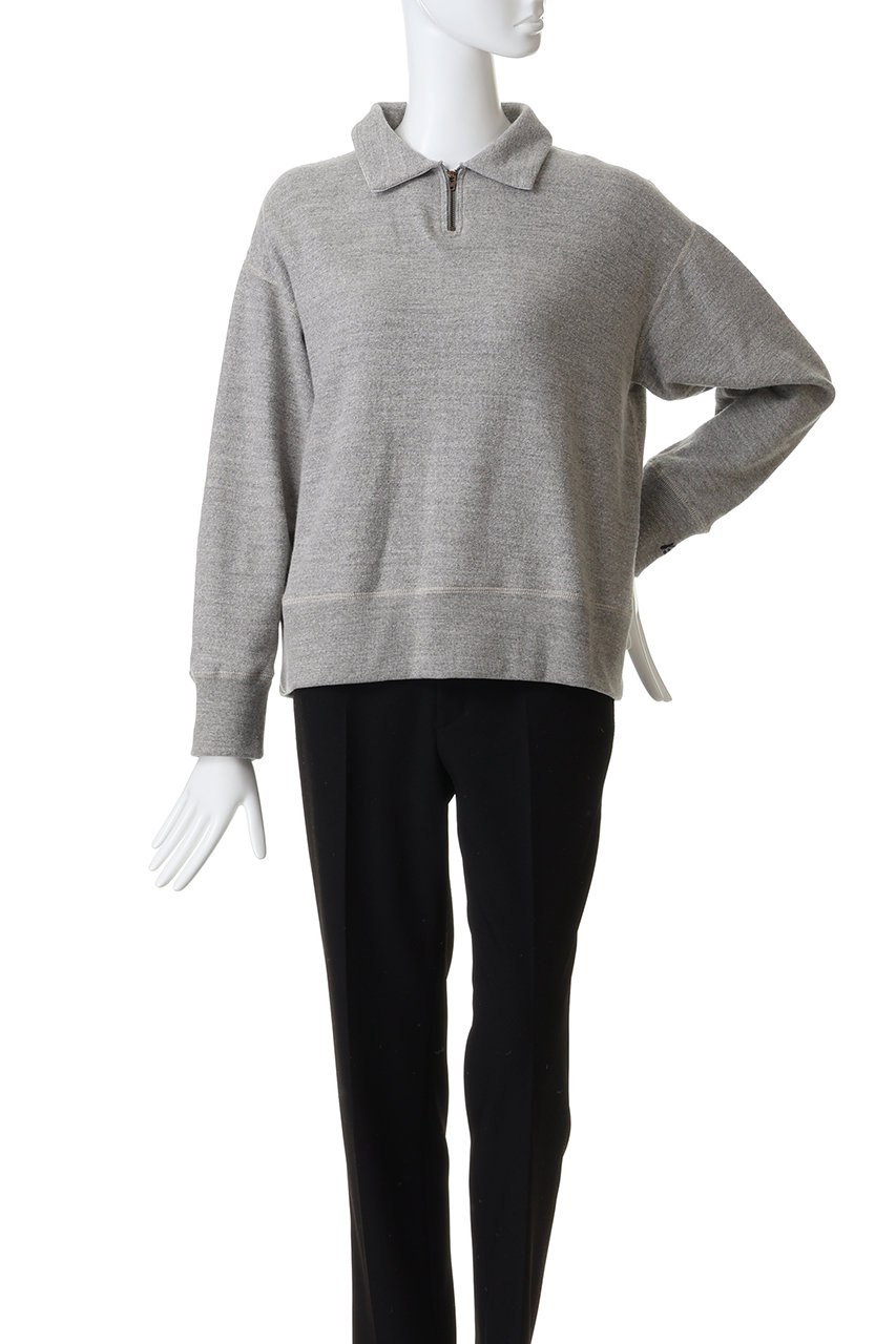 MADISONBLUE(マディソンブルー)｜HALF ZIPUP SWEAT ハーフジップアップ