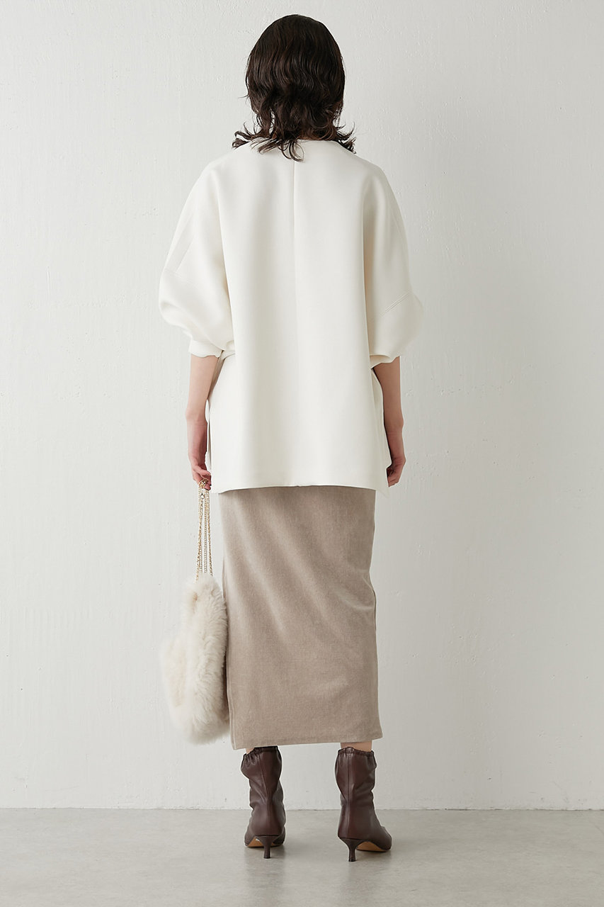 Whim Gazette(ウィム ガゼット)｜ダンボールプルオーバー/オフホワイト