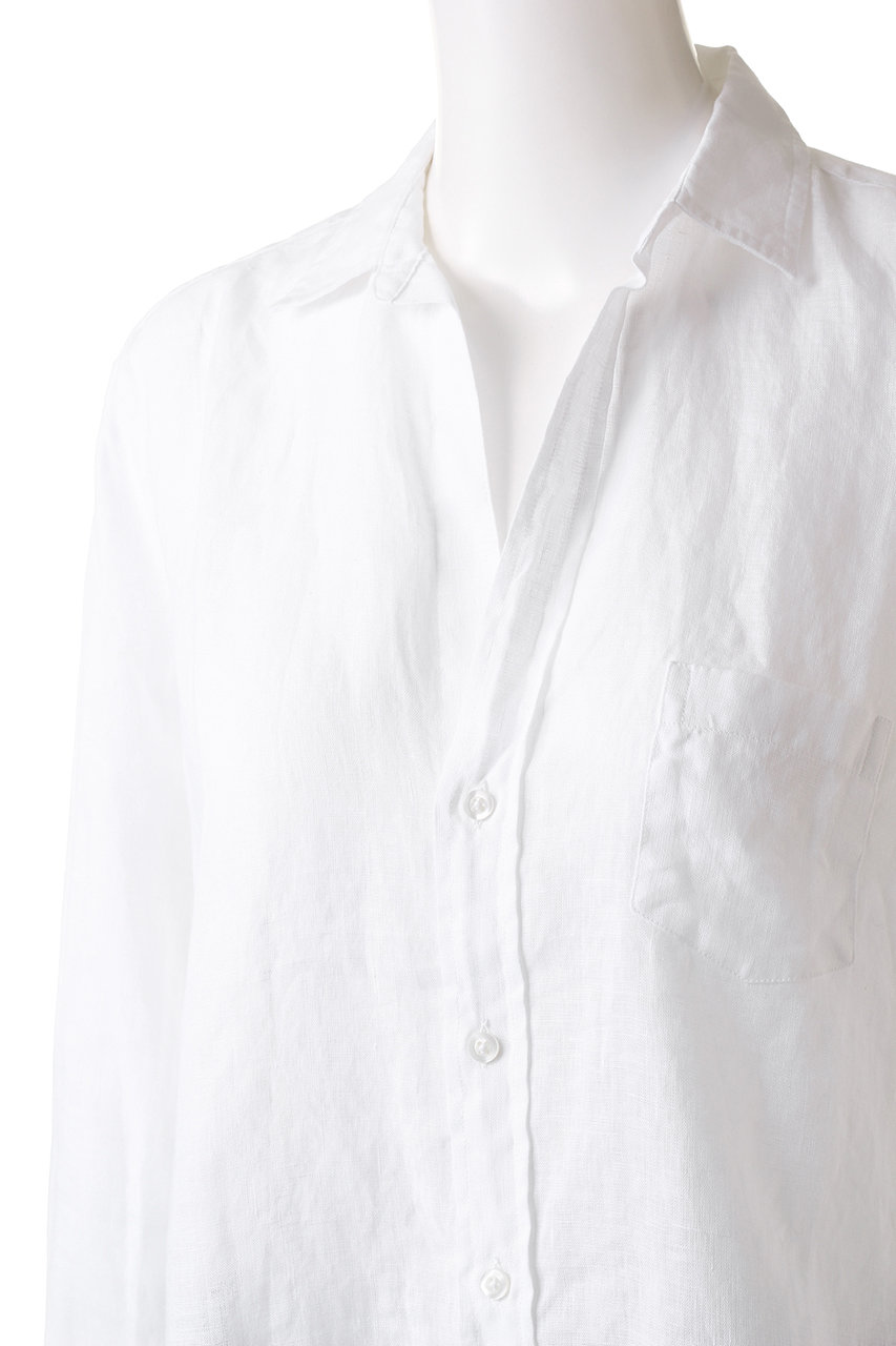 Frank＆Eileen(フランク＆アイリーン)｜EILEEN ホワイトリネンシャツ