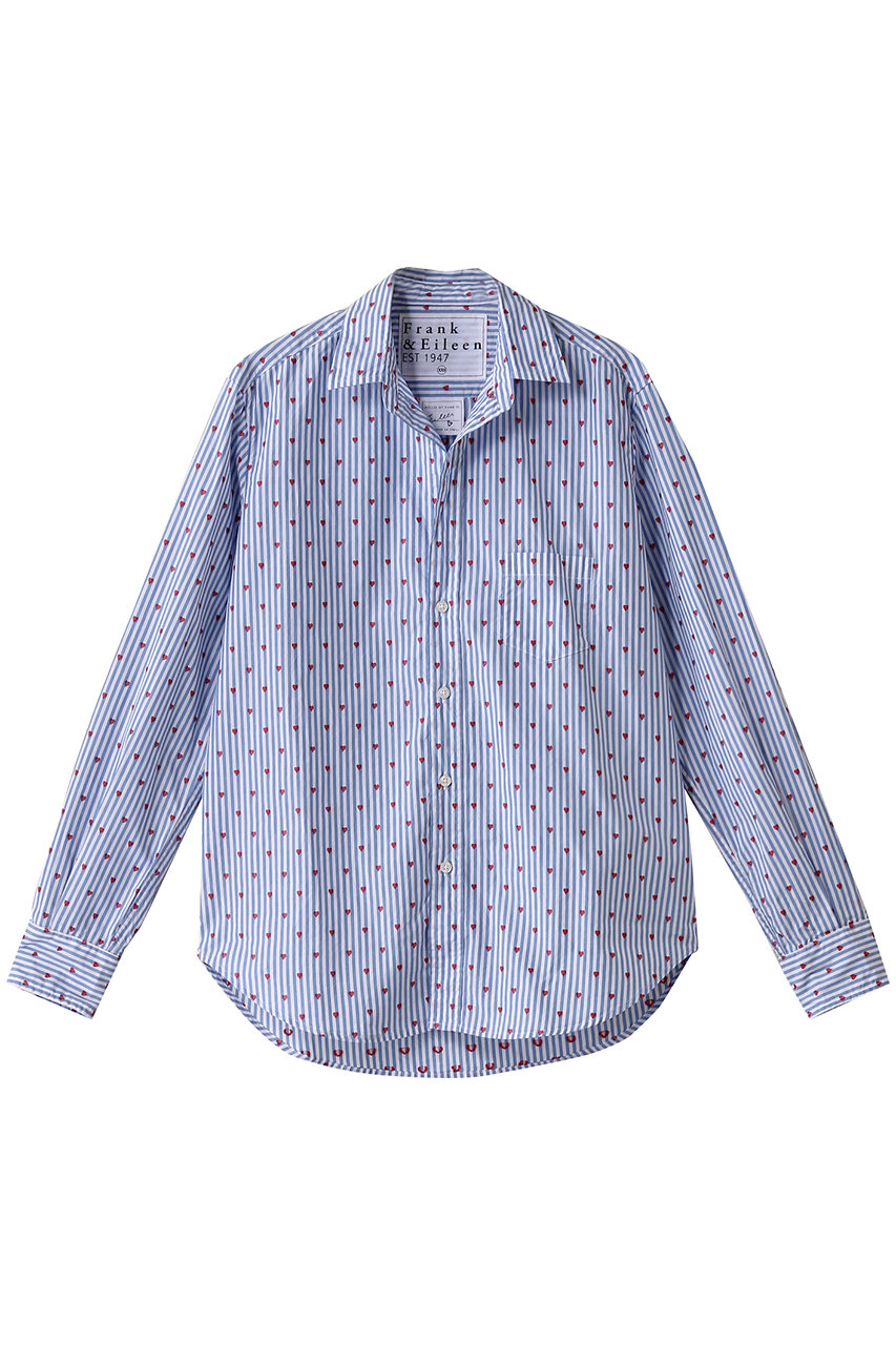 Frank＆Eileen/フランク＆アイリーン｜キュートなハートモチーフシャツ