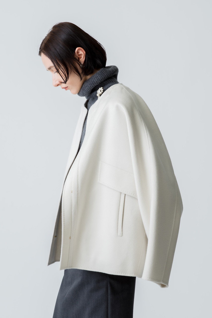 ebure(エブール)｜リュクスシャルムビーバー ショートコート