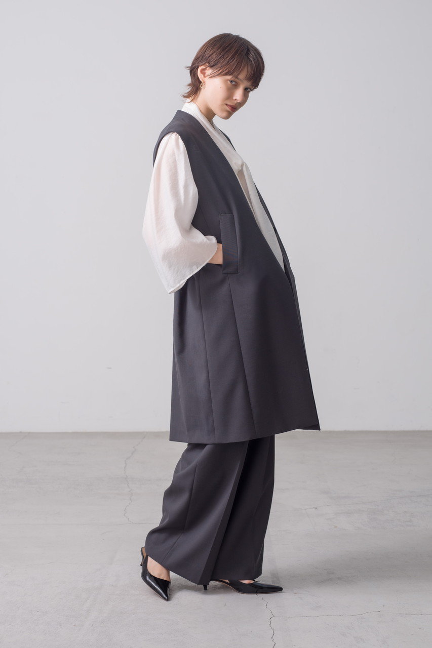 ebure(エブール)｜【店舗限定】ブライトシアー ボウタイブラウス