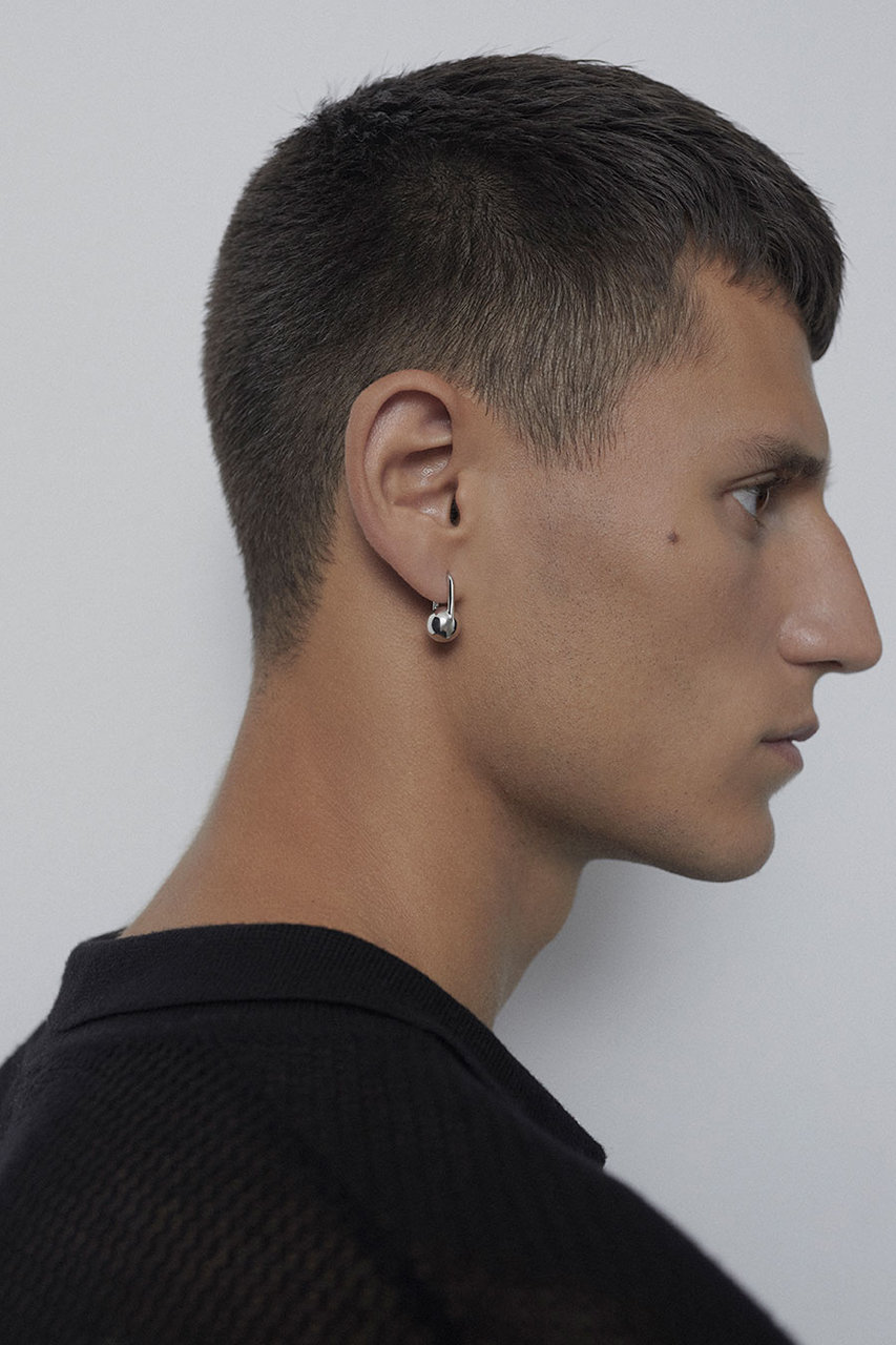 MARIA BLACK(マリア ブラック)｜Schlesi ピアス（片耳用）/シルバー の