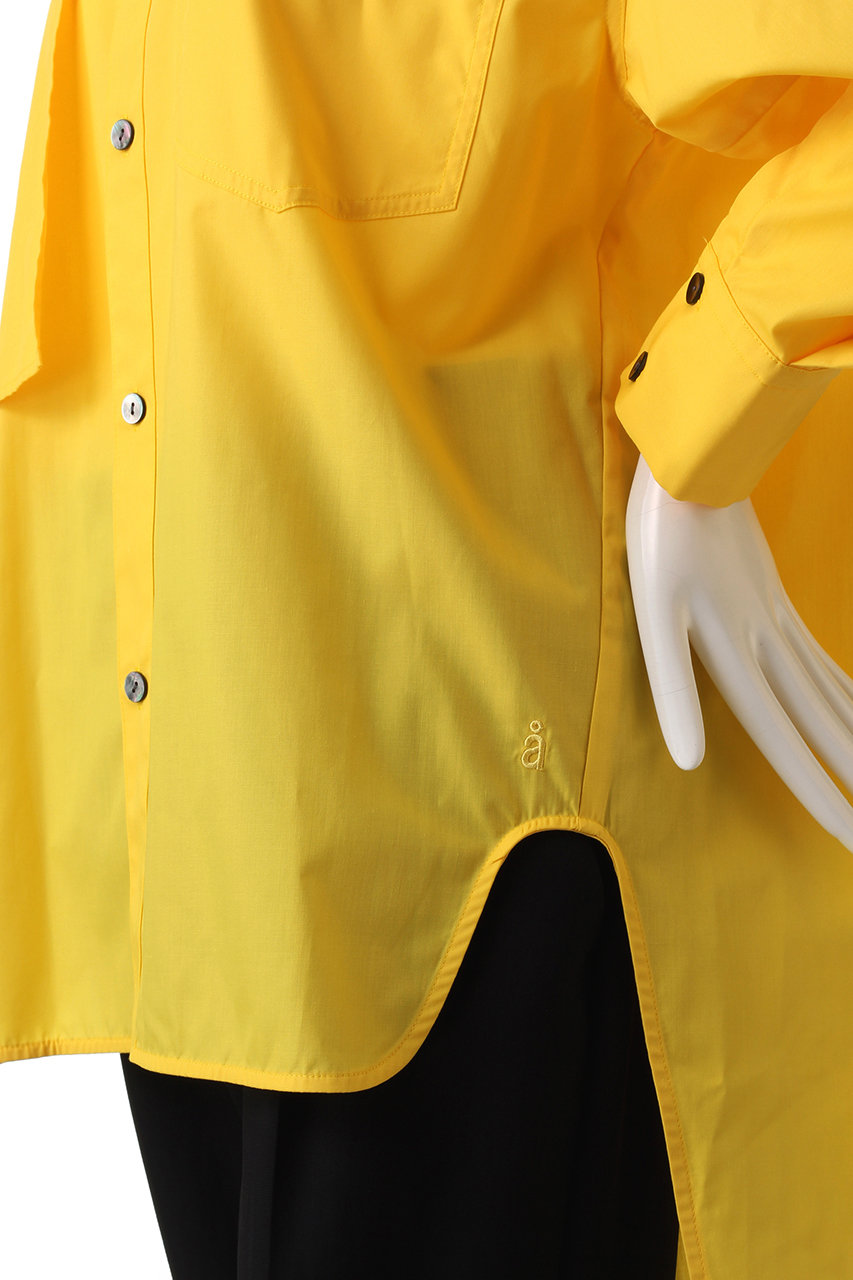 nagonstans(ナゴンスタンス)｜T/Cブロード All-round SH/シャツ/Salt