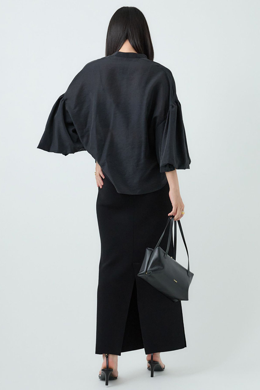 Chaos(カオス)｜プリムブラウス/ブラック の通販｜ELLESHOP・(エル