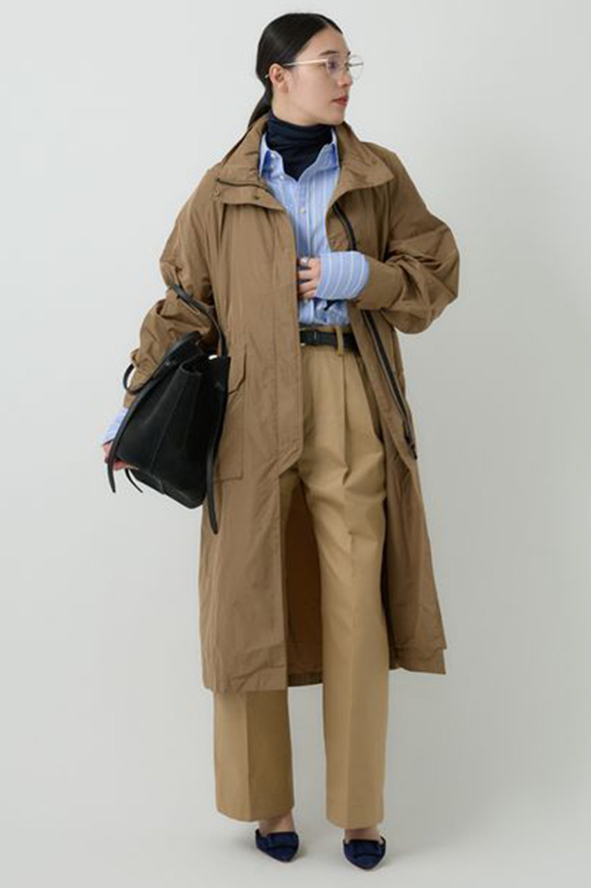 Chaos(カオス)｜2タックチーノパンツ/ベージュ の通販｜ELLESHOP