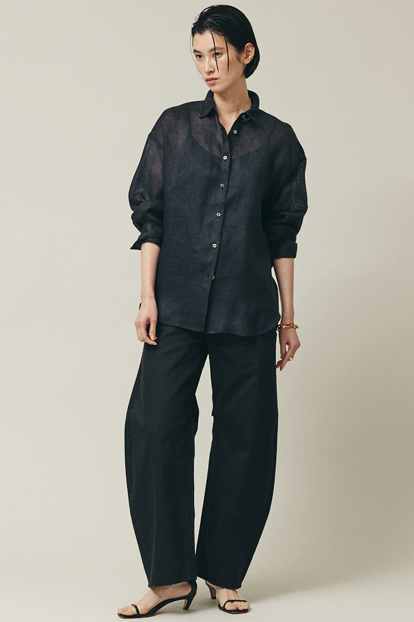 Curensology(カレンソロジー)｜〈&RC〉チノカーヴィーパンツ/ブラック