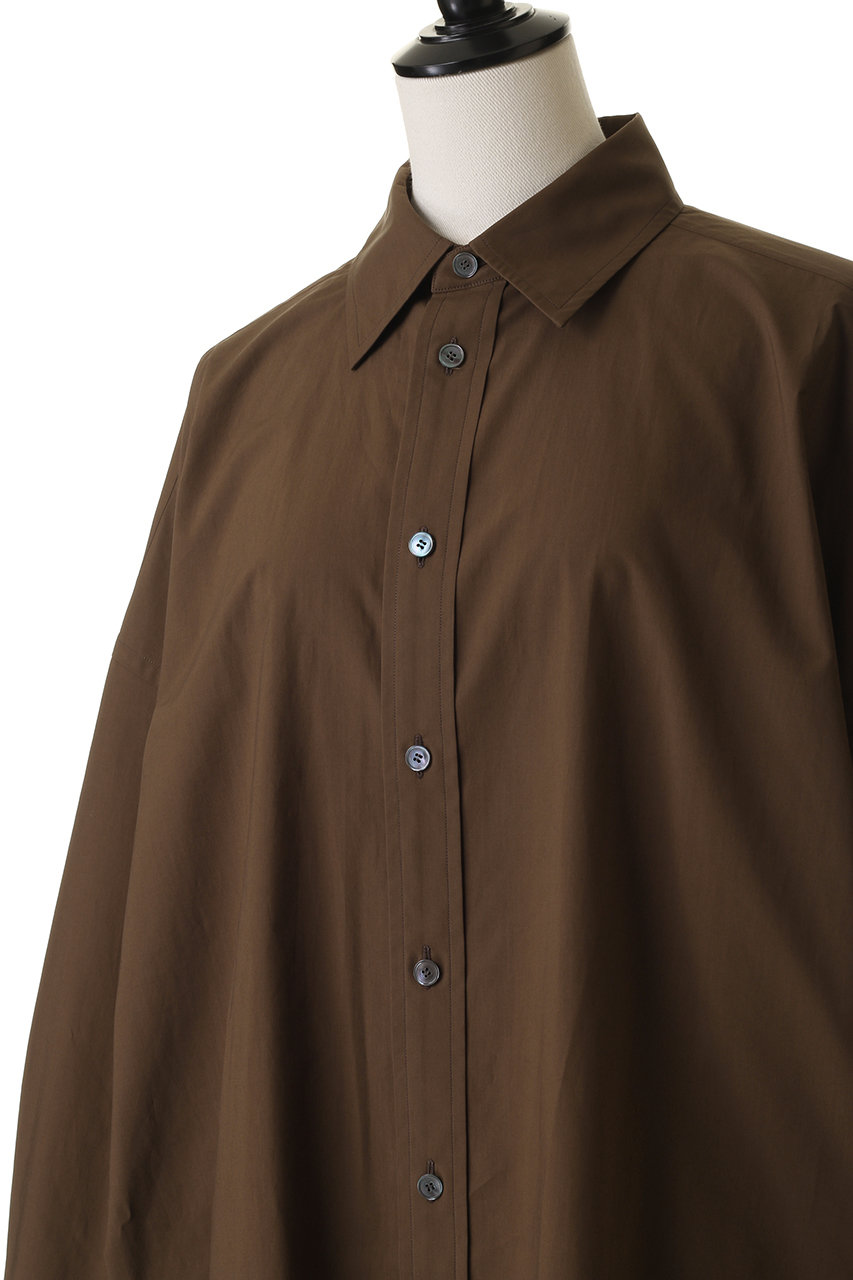 BLAMINK(ブラミンク)｜コットンレギュラーカラーシャツ/ホワイト の