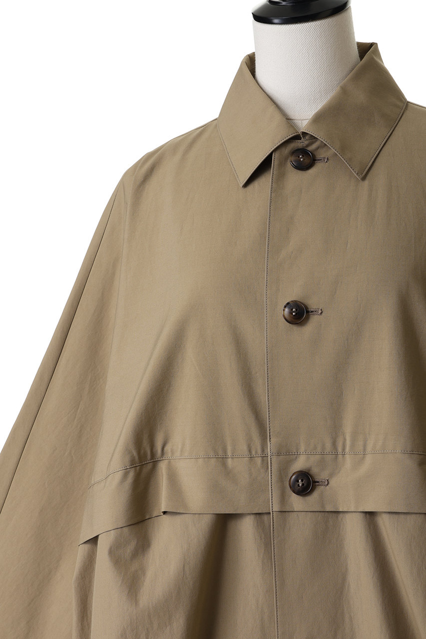 BLAMINK(ブラミンク)｜ドルマンスリーブコート/ベージュ の通販