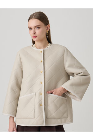 キルティングコートの通販｜ELLE SHOP (エル・ショップ)