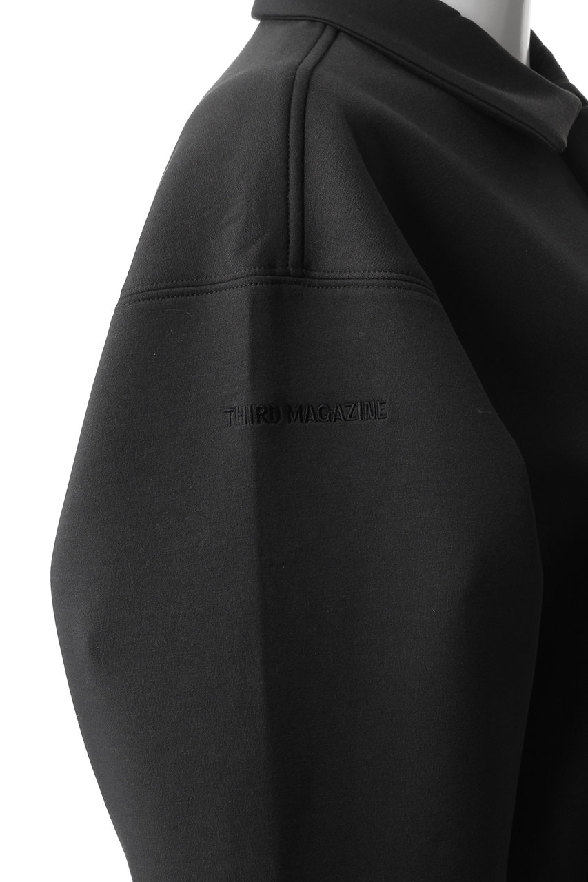 THIRD MAGAZINE(サードマガジン)｜ポロスウェットトップ/アイボリー の