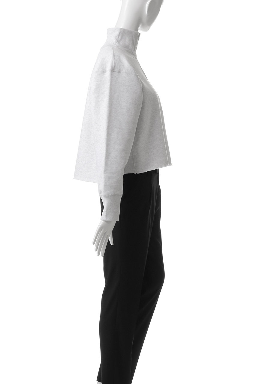 THIRD MAGAZINE(サードマガジン)｜ハーフジップロゴスウェット/杢