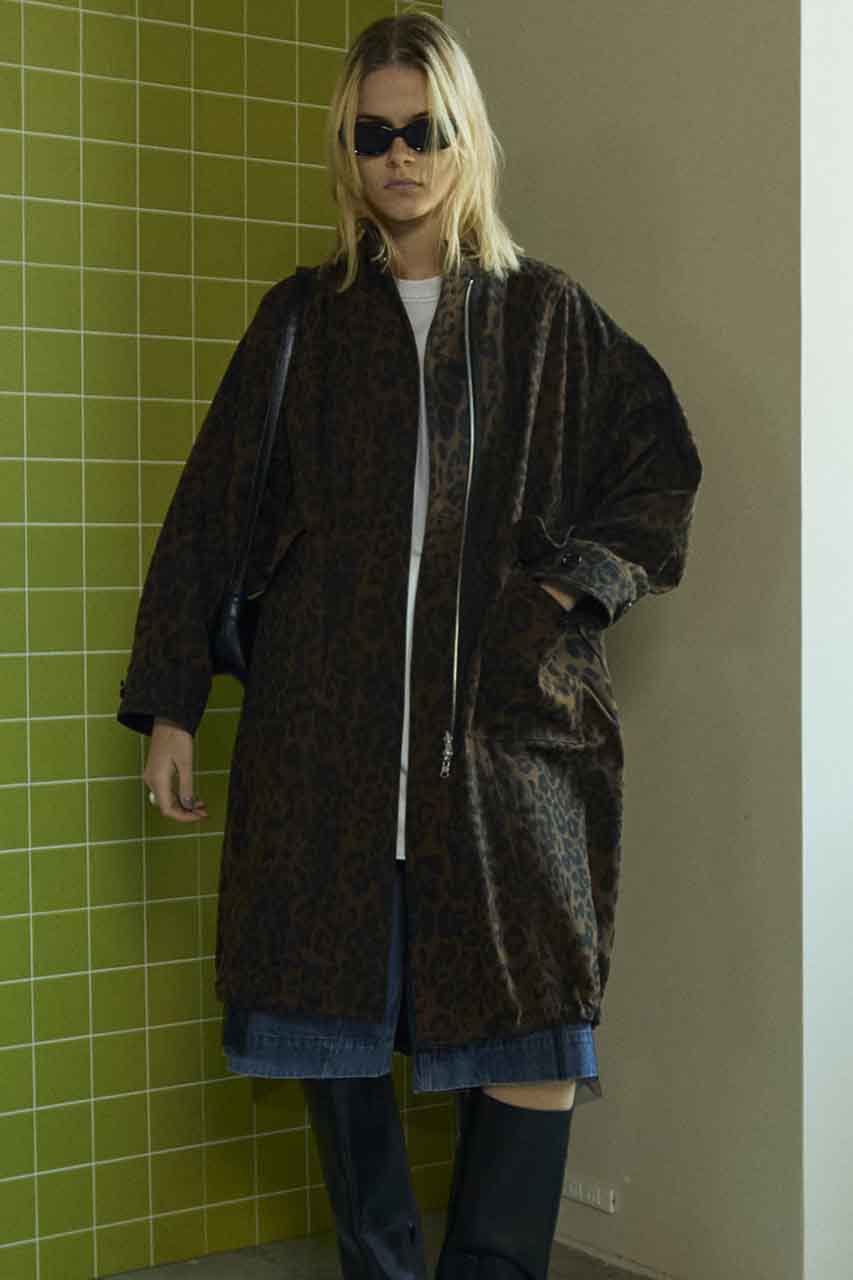 MAISON SPECIAL(メゾンスペシャル)｜Reversible Leopard Tulle Mod