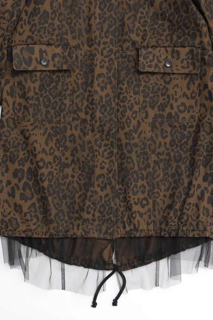 MAISON SPECIAL(メゾンスペシャル)｜Reversible Leopard Tulle Mod