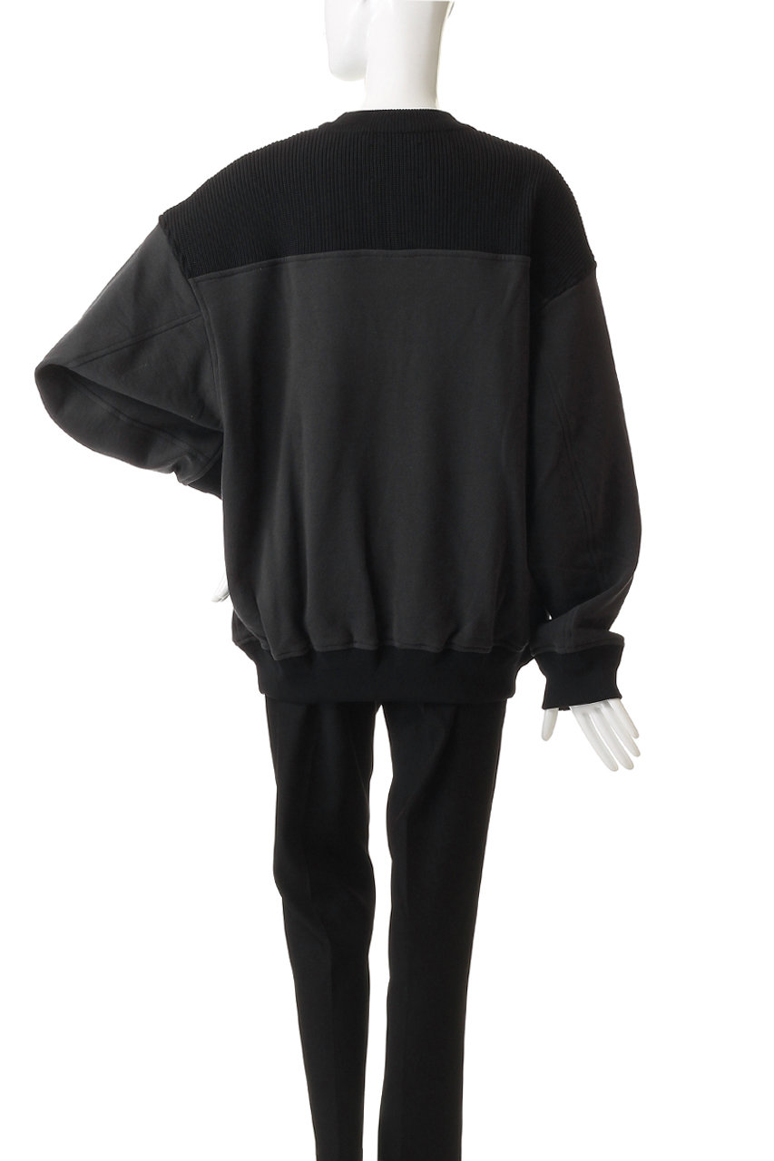 MAISON SPECIAL(メゾンスペシャル)｜【UNISEX】レース編みV切替コンビ