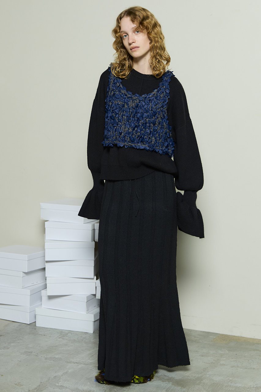 MAISON SPECIAL(メゾンスペシャル)｜Ribbon Knit Camisole Tops/リボン