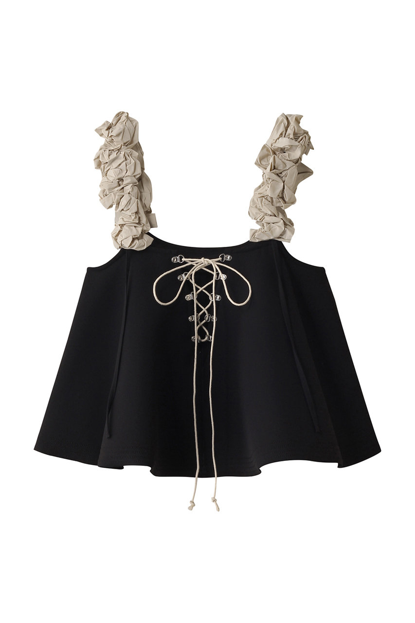 MAISON SPECIAL(メゾンスペシャル)｜Flower Strap 2way Tops/フラワー