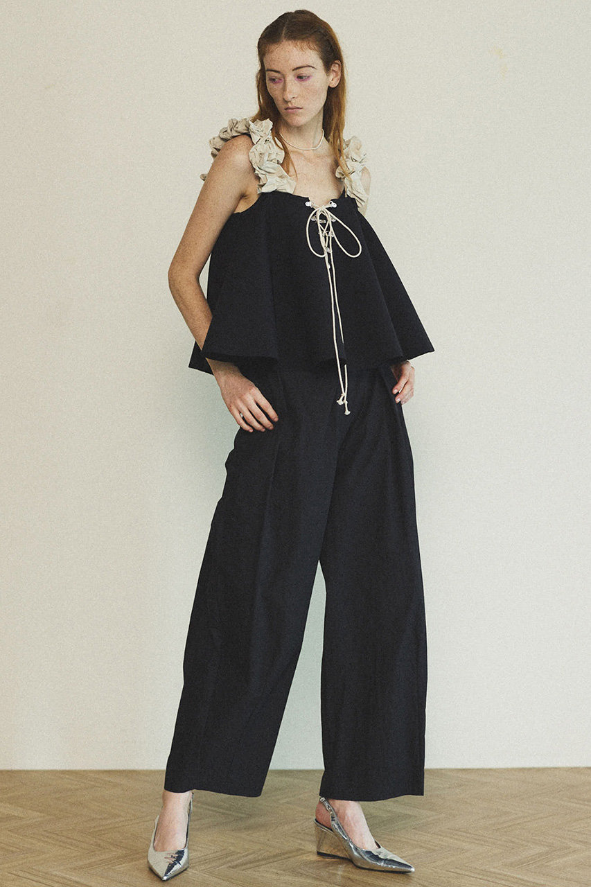 MAISON SPECIAL(メゾンスペシャル)｜Flower Strap 2way Tops/フラワー