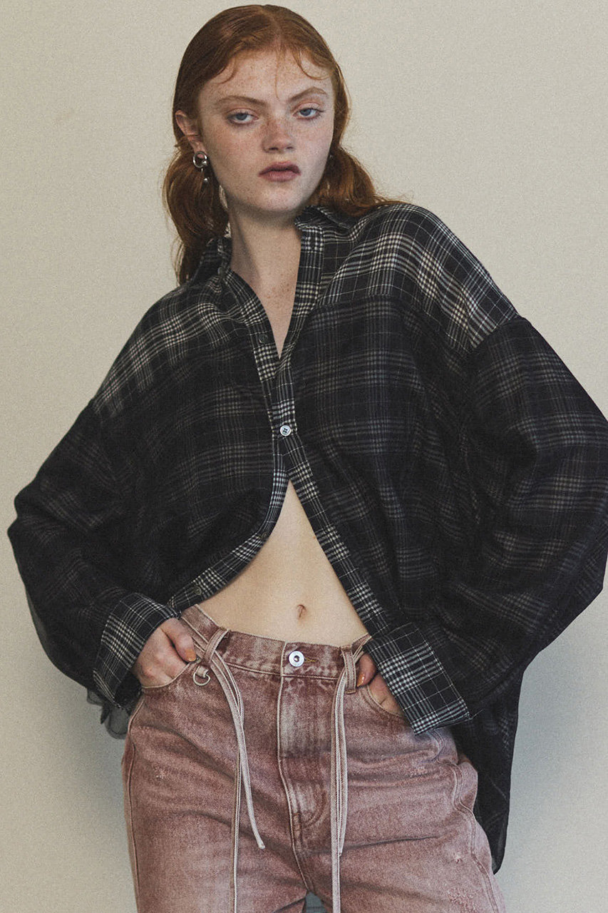 MAISON SPECIAL(メゾンスペシャル)｜Reversible Voile Shirt