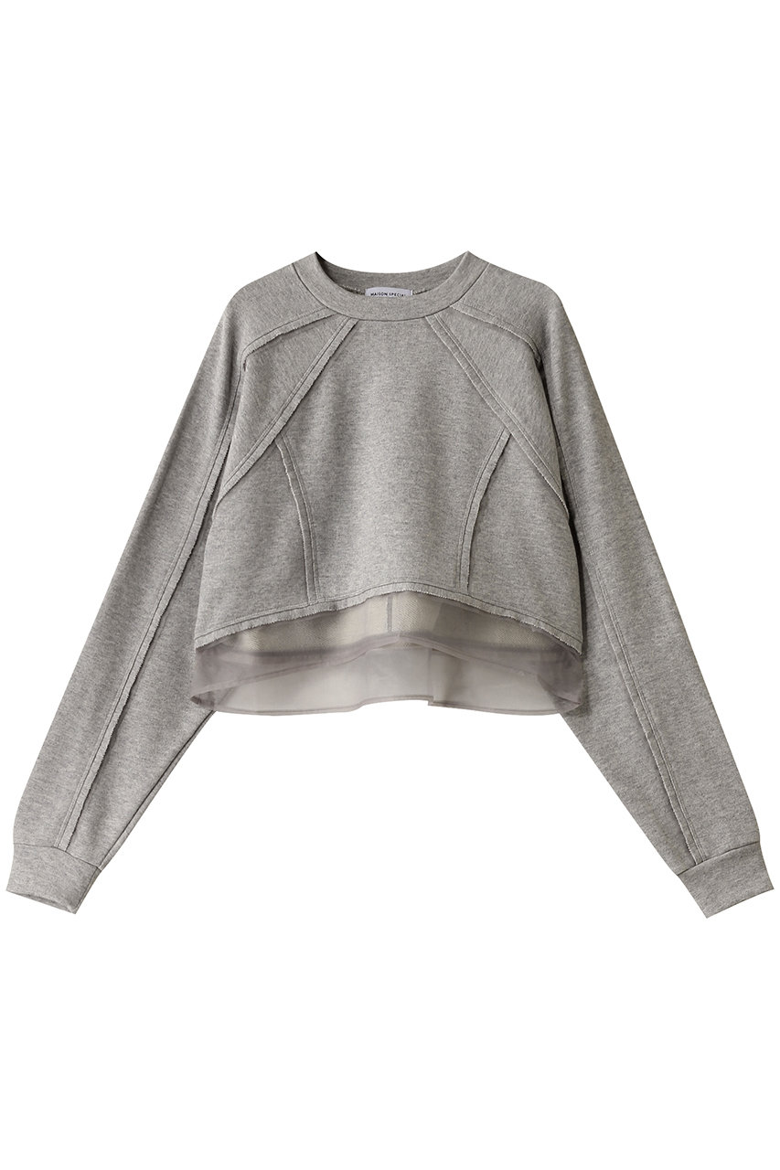 MAISON SPECIAL(メゾンスペシャル)｜Outseam Short Length Sweatshirts