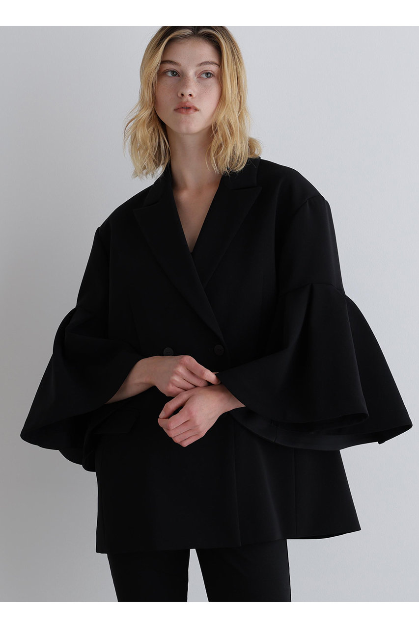 LE PHIL(ル フィル)｜コンフォートダブルクロスフレア袖ジャケット