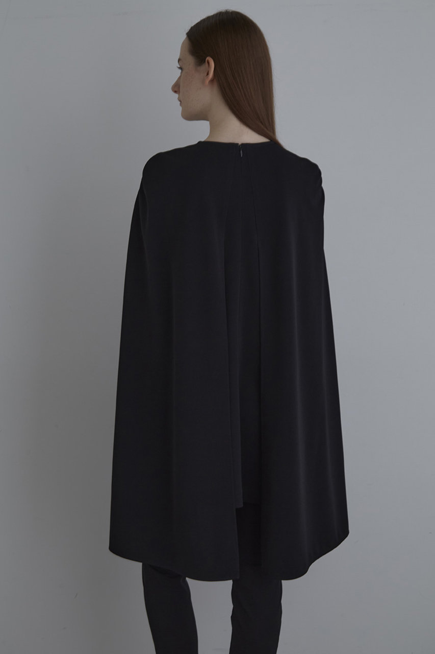 LE PHIL(ル フィル)｜ケープドレス/ブラック の通販｜ELLESHOP・(エル