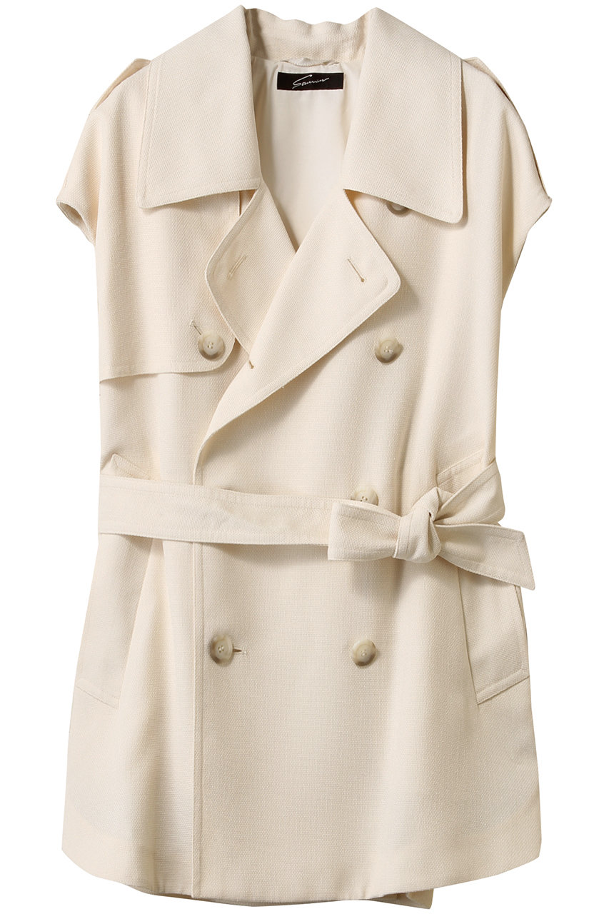 STUNNING LURE(スタニングルアー)｜トレンチポンチョ/オフホワイト の