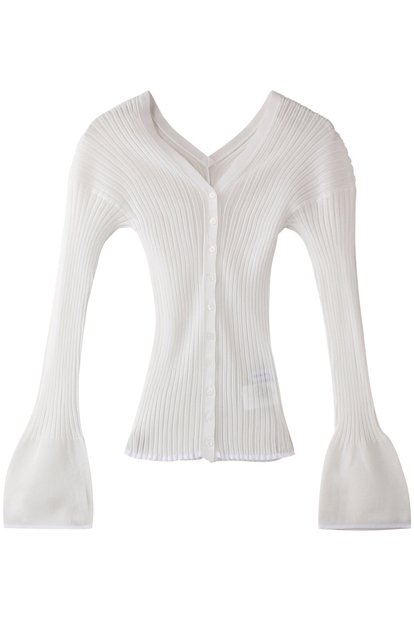 STUNNING LURE(スタニングルアー)｜rシアーリブニットカーディガン