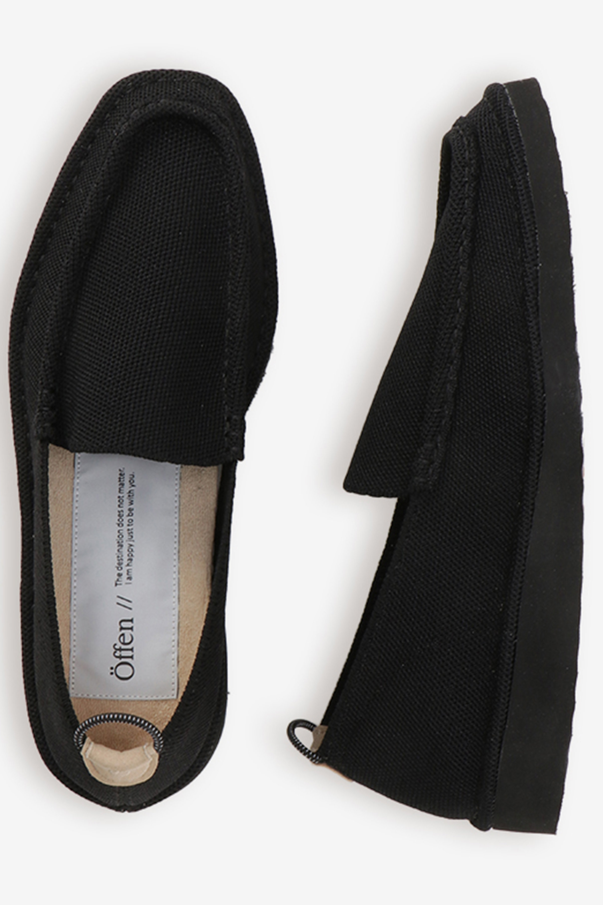 Offen(オッフェン)｜square-MOCCALA/BLACK の通販｜ELLESHOP・(エル