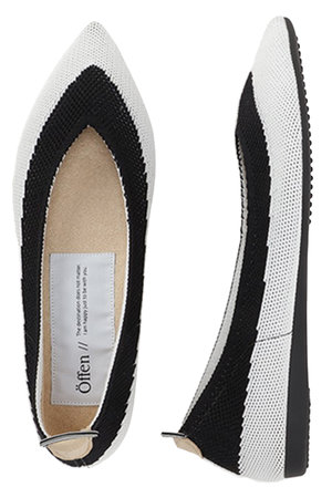 Offen｜オッフェンのフラットシューズ（フラットシューズ）通販｜ELLE