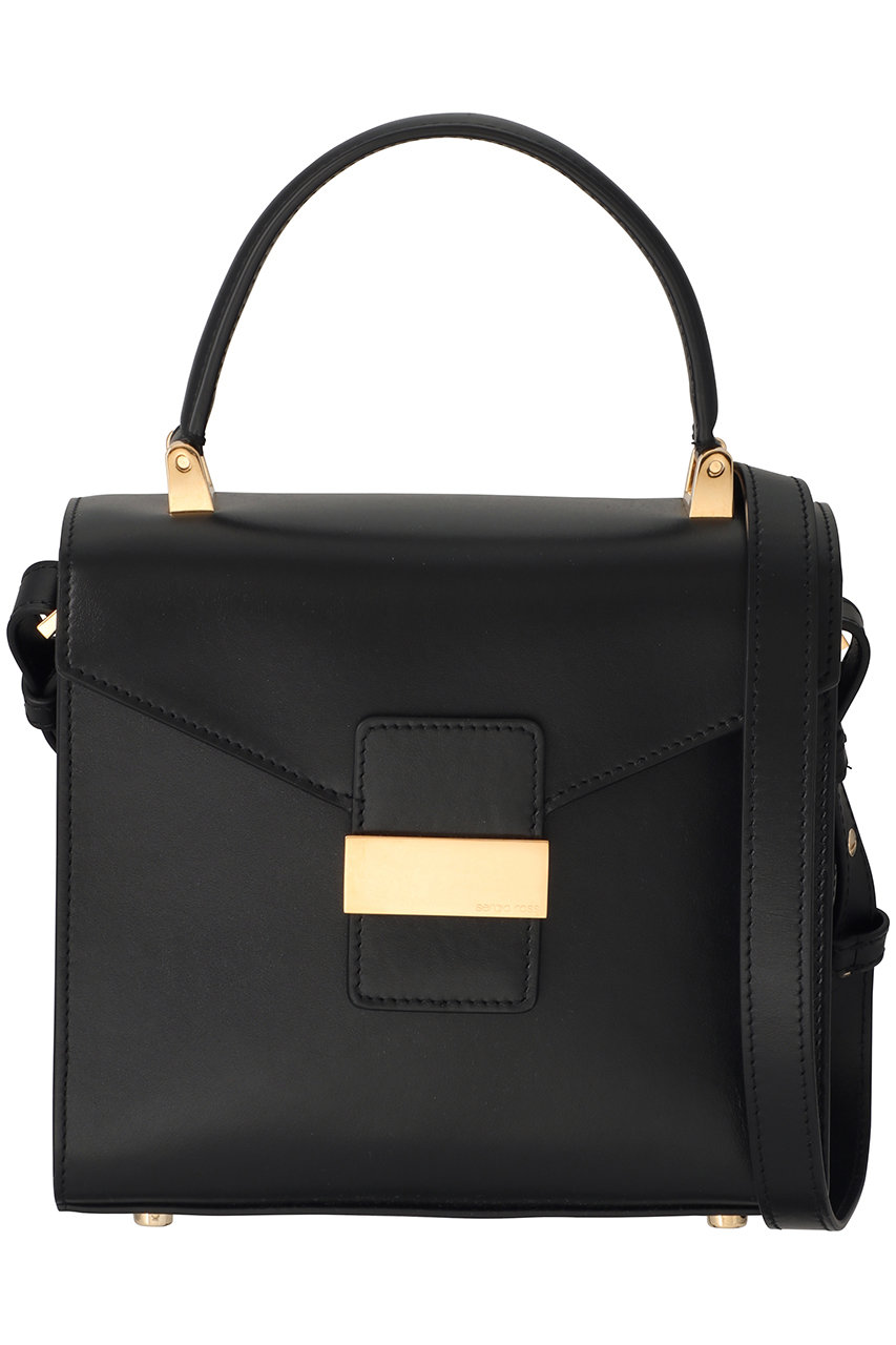 Sergio Rossi(セルジオ ロッシ)｜sr1 TOP HANDLE/ブラック の通販