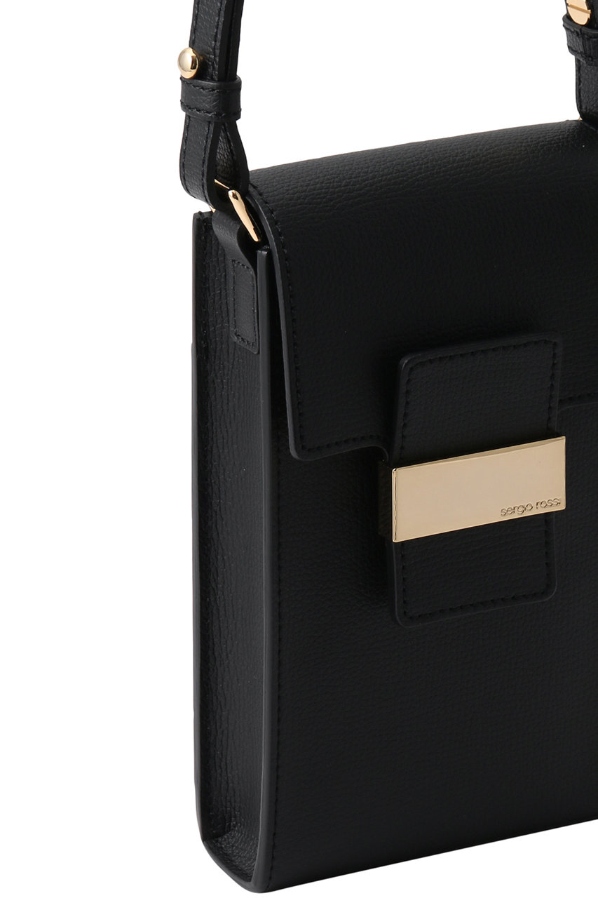 Sergio Rossi(セルジオ ロッシ)｜sr1 ミニクロスボディバッグ/ブラック