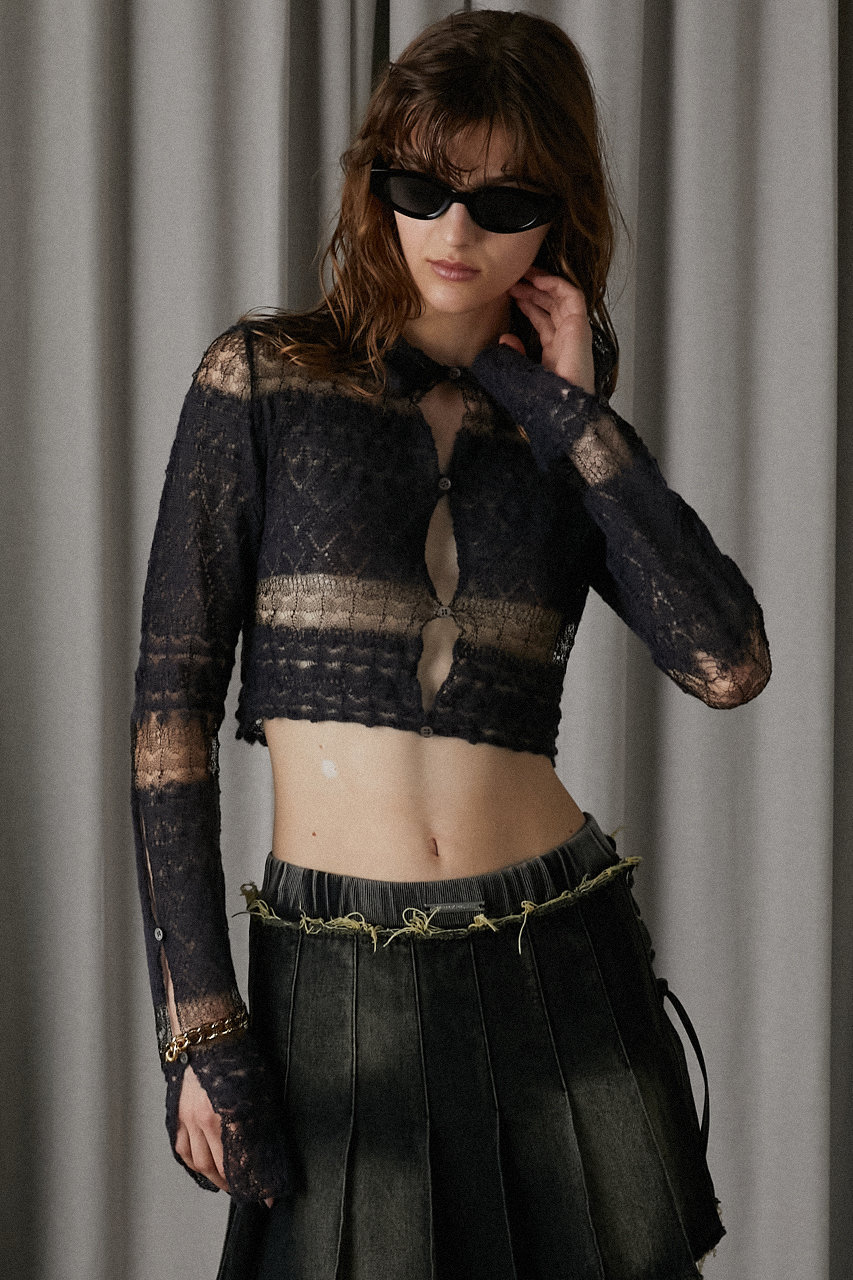 PRANK PROJECT(プランク プロジェクト)｜モヘアレースクロップド