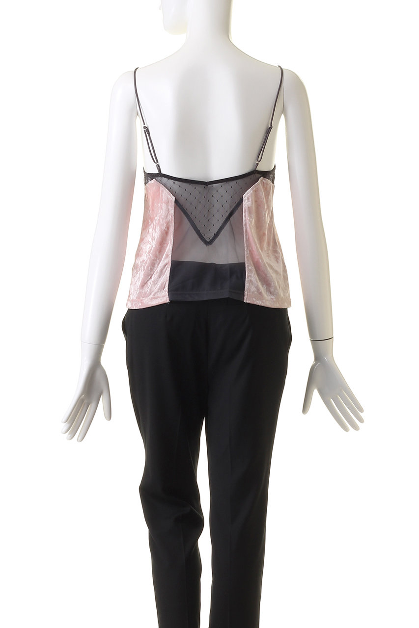 PRANK PROJECT(プランク プロジェクト)｜クラッシュベロアレースキャミ