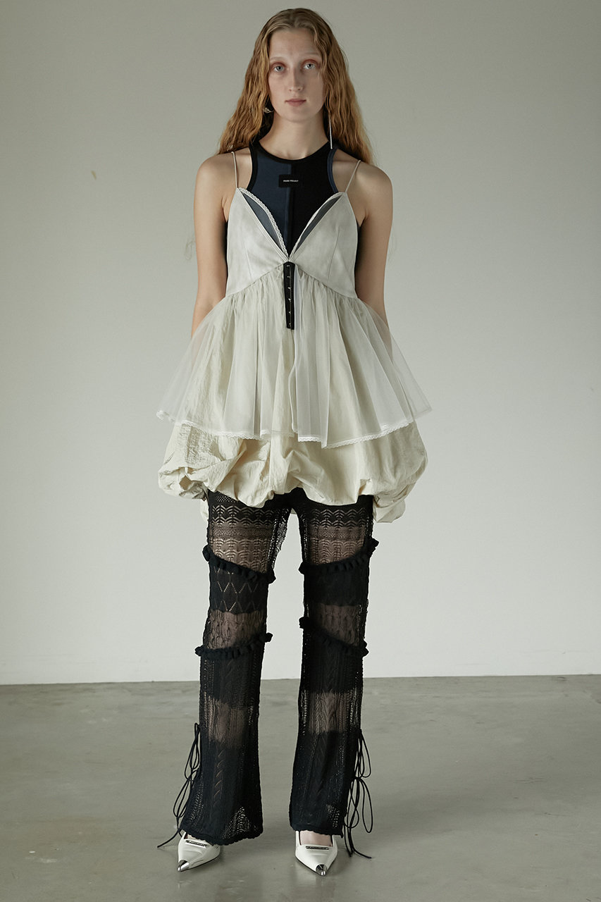 PRANK PROJECT(プランク プロジェクト)｜レースニットパンツ / Lace