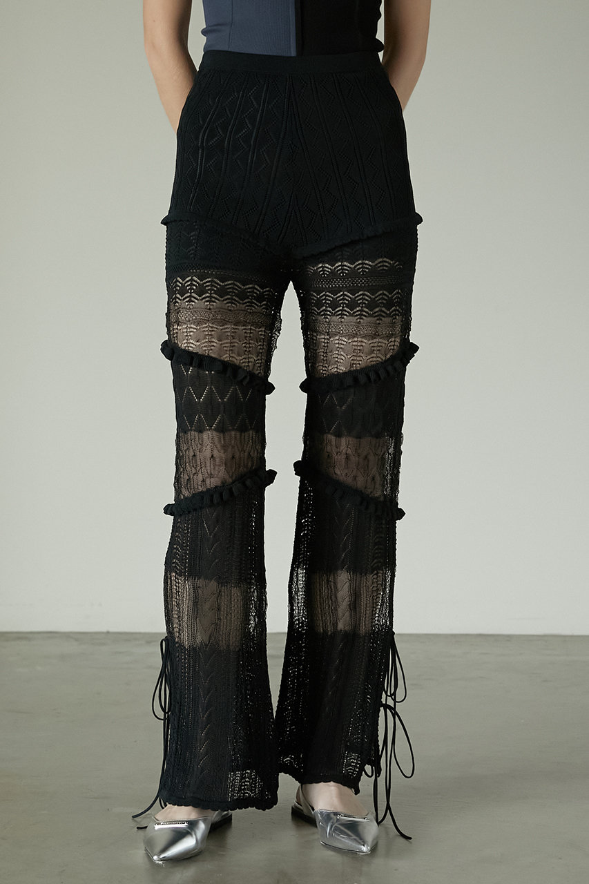 PRANK PROJECT(プランク プロジェクト)｜レースニットパンツ / Lace