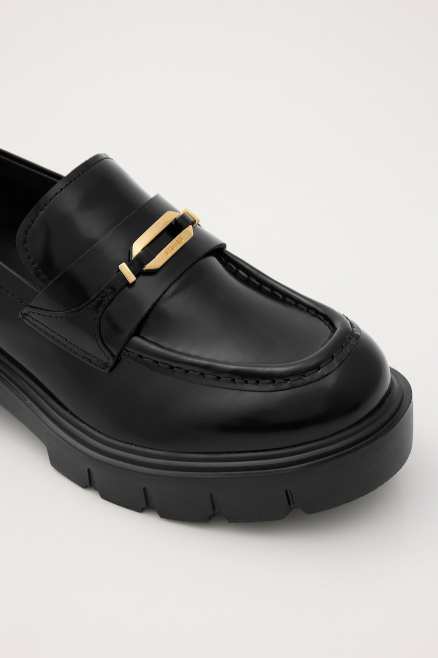 STACCATO(スタッカート)｜フィンタンクソールローファー/ブラック の