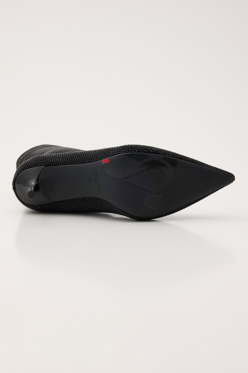 STACCATO(スタッカート)｜エレガントリーフィットブーツ/柄ブラック の