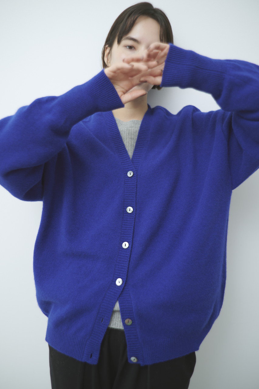 lelill(レリル)｜2WAY FOXカーディガン/グレー の通販｜ELLESHOP